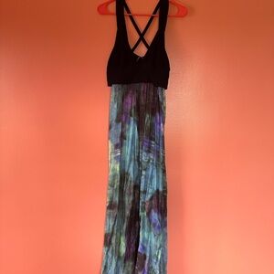 Watercolor Anthro dress